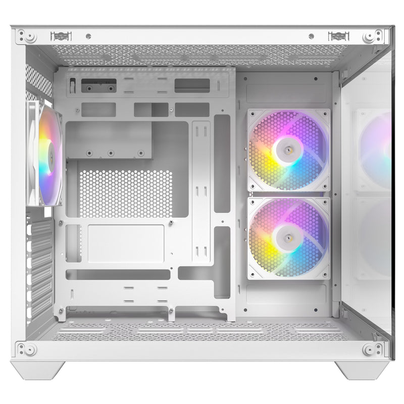 Load image into Gallery viewer, Antec cx800 argb midi tower behuizing (wit | 2x usb-a | tempered glass)

