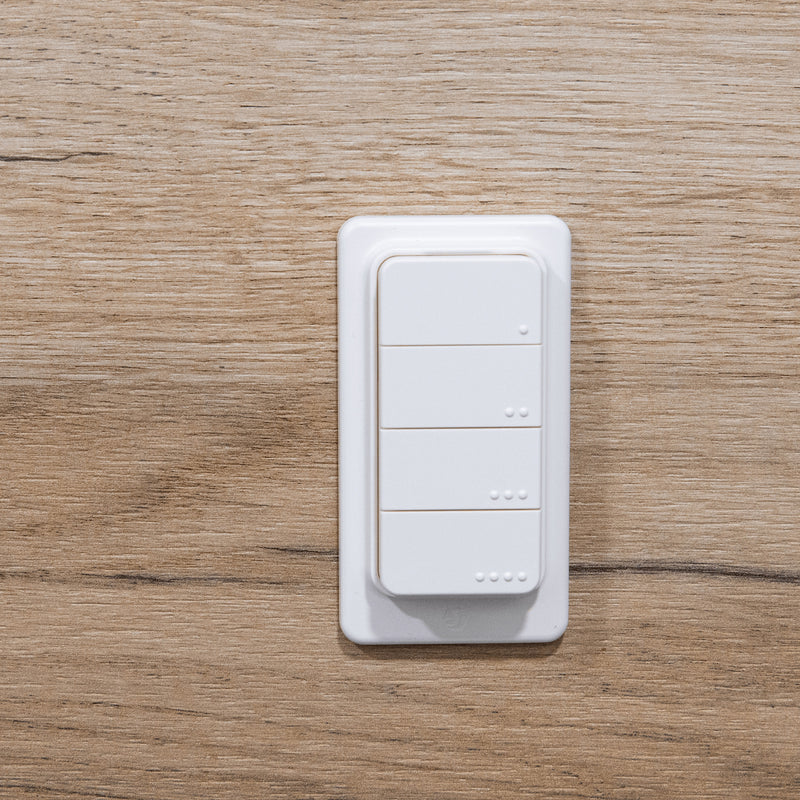 Load image into Gallery viewer, Shelly blu rc button 4 zb afstandsbediening (wit, bluetooth 5 (le), zigbee)
