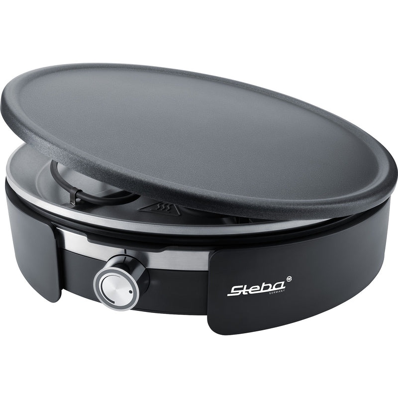 Load image into Gallery viewer, Steba crêpes maker xxl cr 36 crêpesmaker (zwart roestvrij staal)

