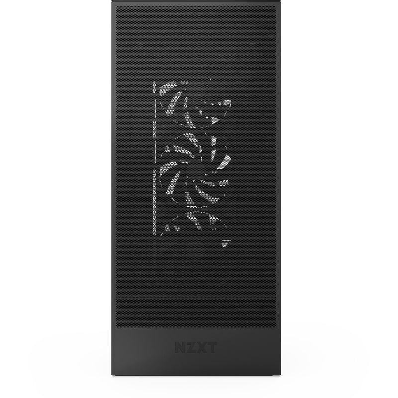 Load image into Gallery viewer, Nzxt h7 flow (2024) midi tower behuizing (zwart | 2x usb-a | 1x usb-c | tempered glass)

