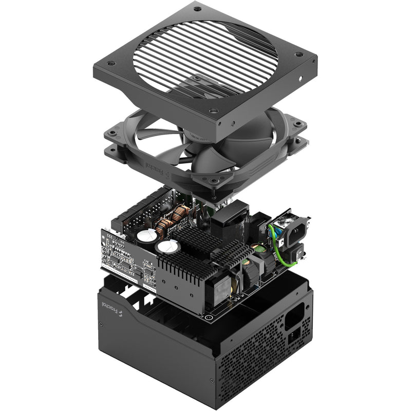 Afbeelding laden in galerijviewer, Fractal design ion gold 3 modulaire 750 watt voeding (zwart, 1x 12v-2x6, 3x pcie)
