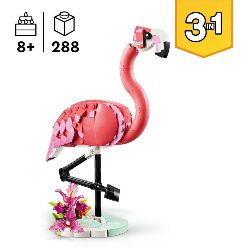 Load image into Gallery viewer, Lego ® creator 3in1 wilde dieren: roze flamingo set - 31170
