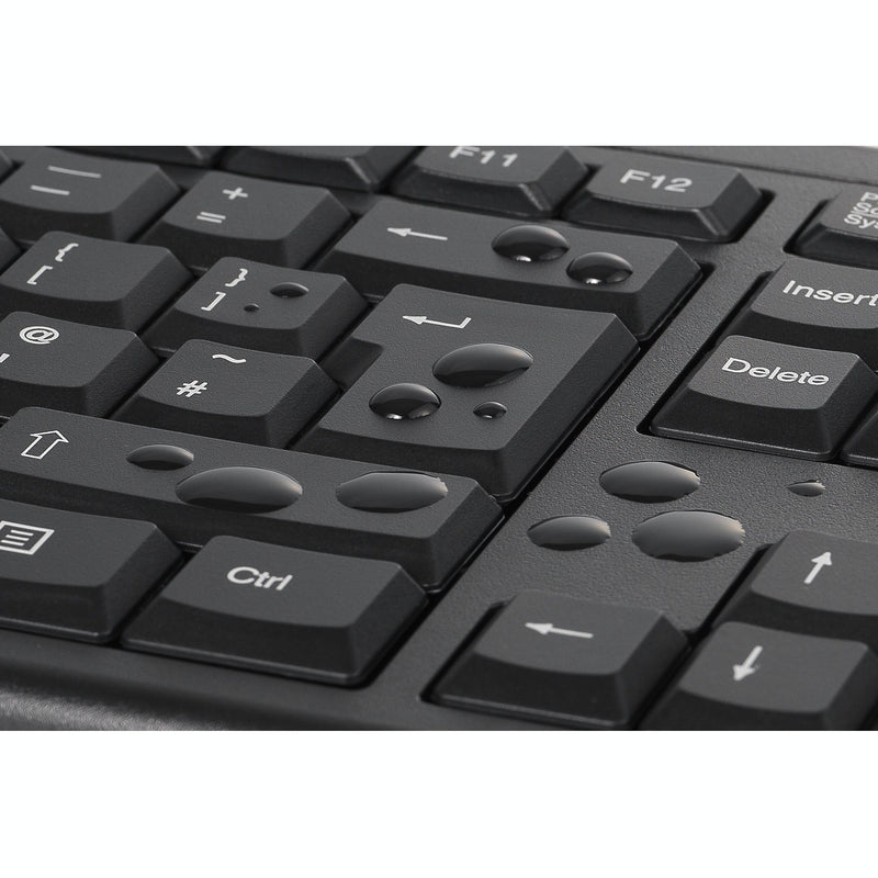 Load image into Gallery viewer, Kensington km150 eq wireless desktop set desktopset (zwart, us lay-out (qwerty), membraan, 100%, 1200 dpi)
