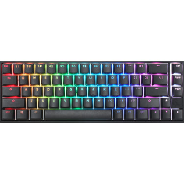 Ducky mecha pro sf rgb mechanisch toetsenbord (zwart, us lay-out (qwerty), cherry mx brown, 65%, rgb leds, pbt double-shot)