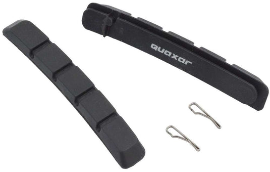 Quaxar 72mm cartridge replacement brake pads for shimano black