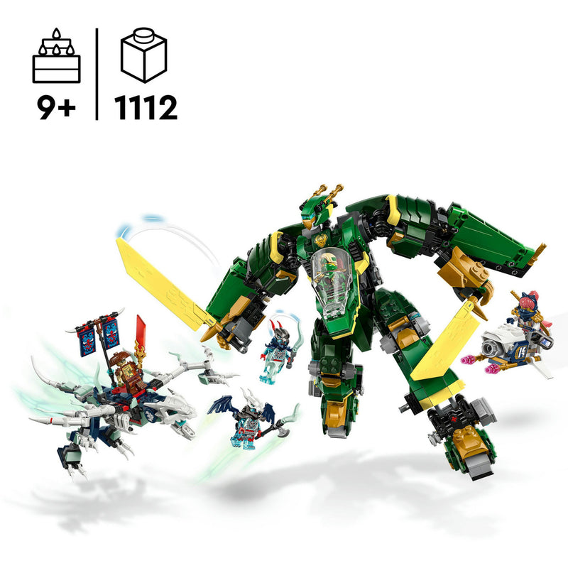 Load image into Gallery viewer, Lego ninjago - lloyds vliegtuigmecha constructiespeelgoed (71845)
