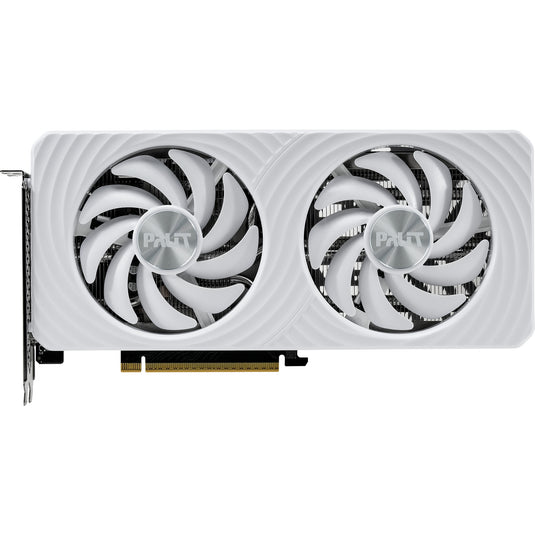 Palit geforce rtx 5060 oc white 8gb grafische kaart (wit, dlss 4, 3x displayport, 1x hdmi 2.1)