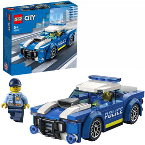 Lego ® city politiewagen 60312 bouwset voor kinderen vanaf 5 jaar; inclusief een minifiguur van een politieagent met een zaklamp en politiepet (94 onderdelen)
