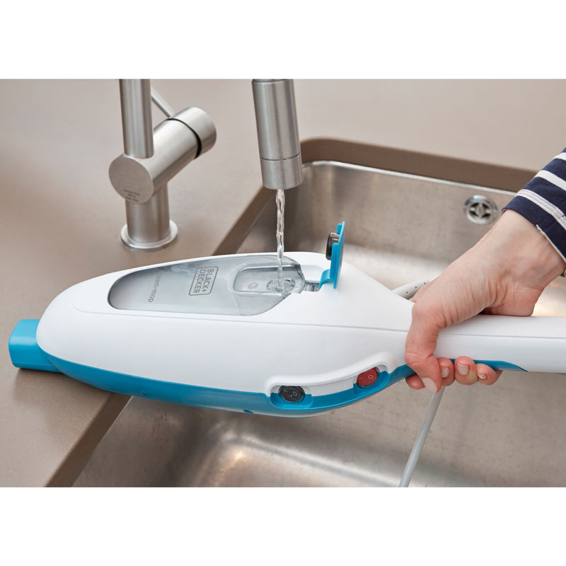 Load image into Gallery viewer, Black+decker fsmh13e10-qs 1300w 10-in-1 steam-mop met accessoires stoomreiniger (wit)
