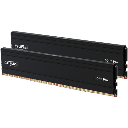 Crucial pro 32 gb ddr4-3200 (2x 16 gb) werkgeheugen (zwart, cp2k32g4dfra32a, xmp 2.0)
