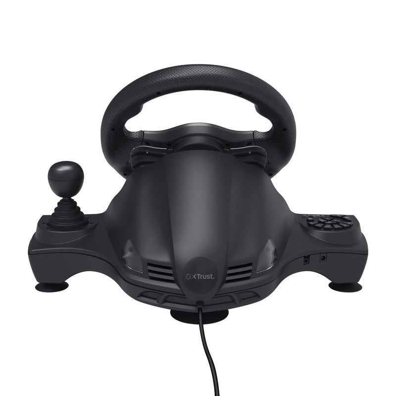 Load image into Gallery viewer, Trust gxt 289 movi racestuur stuur (zwart, pc, xbox series x s, switch, playstation 4)
