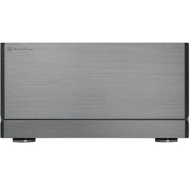 Silverstone crown 04 htpc behuizing (donkergrijs | 4x usb-a | 1x usb-c)