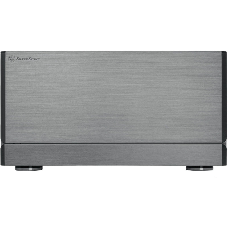Load image into Gallery viewer, Silverstone crown 04 htpc behuizing (donkergrijs | 4x usb-a | 1x usb-c)
