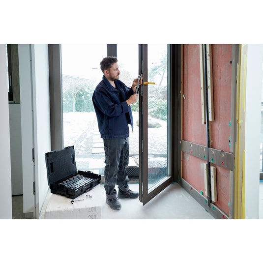 Wiha dopsleutel- en bitset 1 4 en 1 2 (60-dlg. incl. l-boxx)