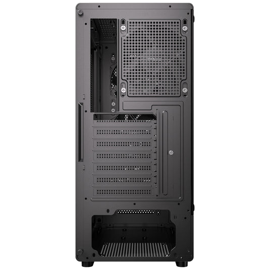 Antec vx310 argb midi tower behuizing (zwart | 3x usb-a | tempered glass)