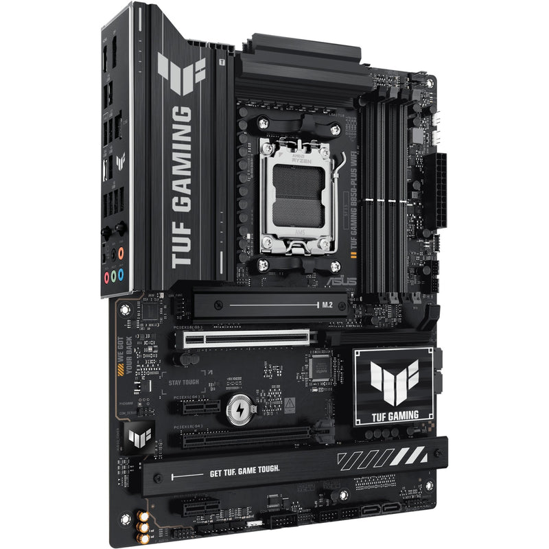 Afbeelding laden in galerijviewer, Asus tuf gaming b850-plus wifi socket am5 moederbord (raid, 2.5gb-lan, wi-fi 7, bt, sound, atx)
