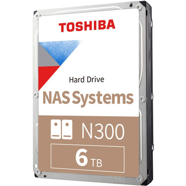 Toshiba n300 6 tb harde schijf (sata 6 gb s, bulk)