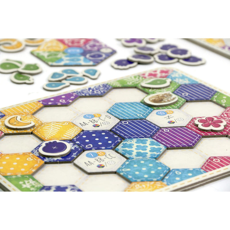 Load image into Gallery viewer, White goblin games calico bordspel (nederlands, 1 - 4 spelers, 45 minuten, vanaf 10 jaar)
