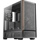 Antec p30 air midi tower behuizing (zwart houtkleur | 2x usb-a | 1x usb-c | tempered glass)