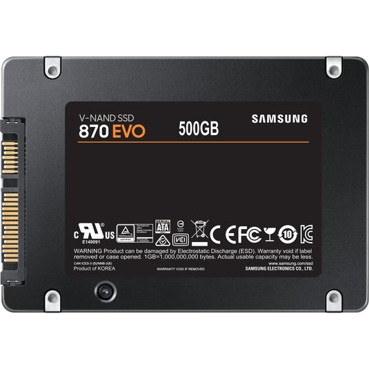 Samsung 870 evo 500 gb ssd (mz-77e500b eu, sata 600)