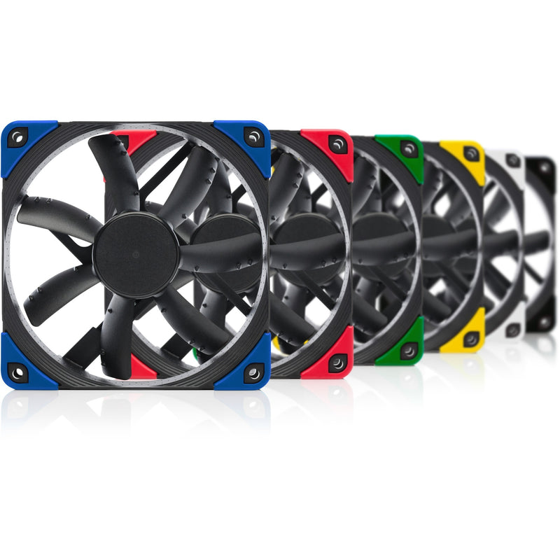 Load image into Gallery viewer, Noctua nf-s12a pwm chromax.black.swap case fan (zwart, 120 x 120 x 25 mm)
