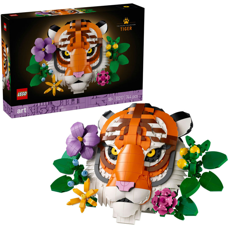 Load image into Gallery viewer, Lego art - de faunacollectie – tijger constructiespeelgoed (31217)
