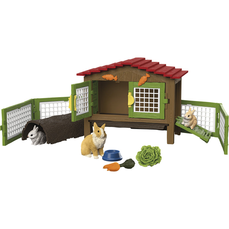 Load image into Gallery viewer, Schleich farm world - konijnenhok speelfiguur (42728)
