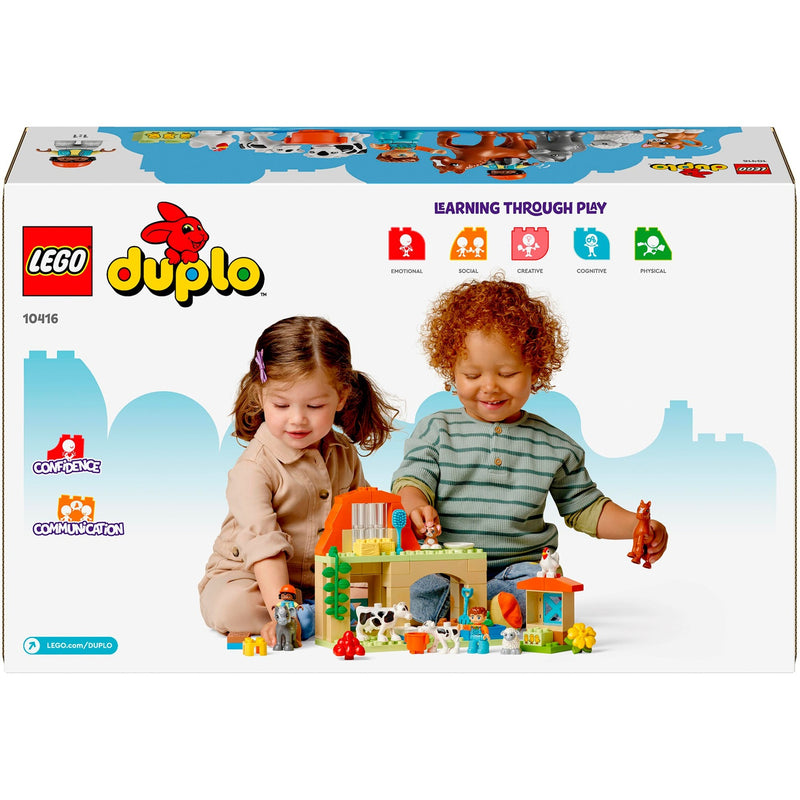 Load image into Gallery viewer, Lego duplo town 10416 dieren verzorgen op de boerderij
