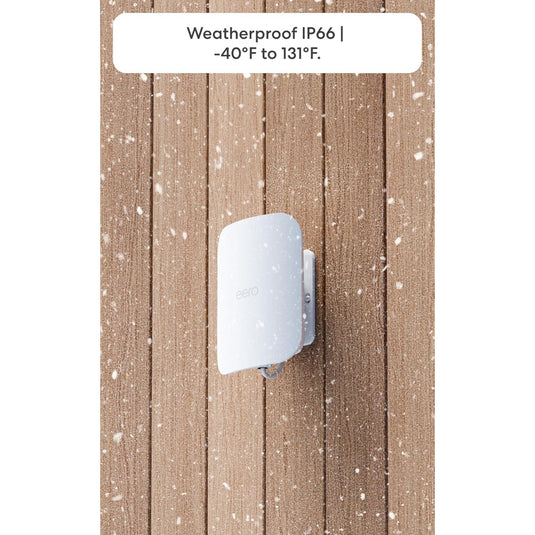 Eero outdoor 7 mesh access point (wit, wi-fi 7, poe+)