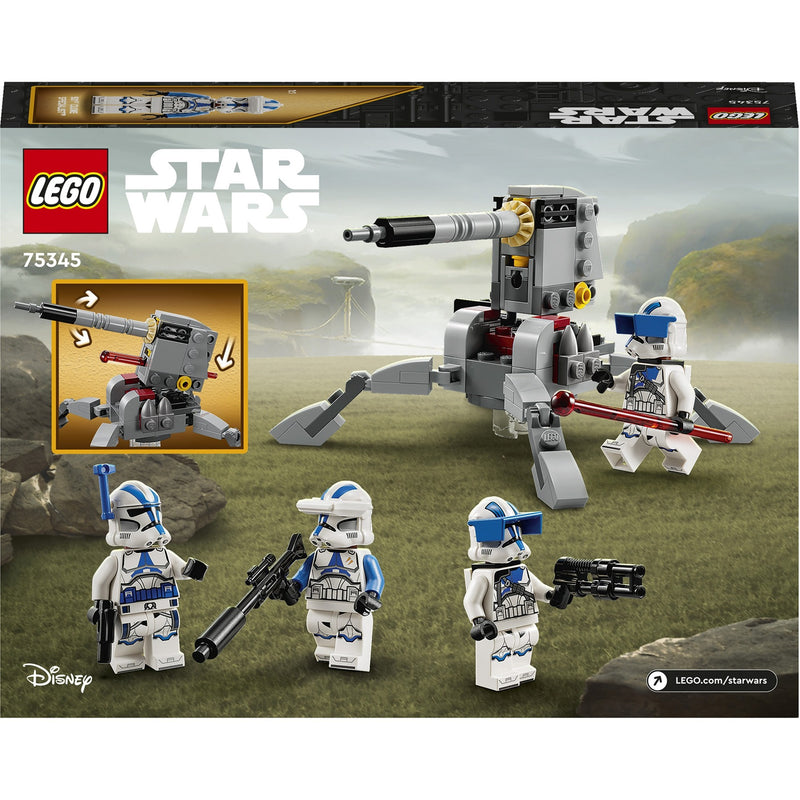 Load image into Gallery viewer, Lego star wars 501st clone troopers battle pack bouwbaar speelgoed met minifiguren - 75345
