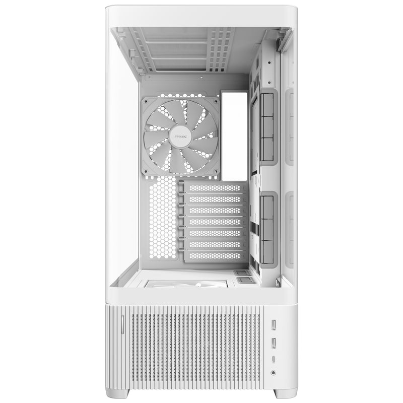 Load image into Gallery viewer, Antec c6 curve air midi tower behuizing (wit | 2x usb-a | 1x usb-c | tempered glass)
