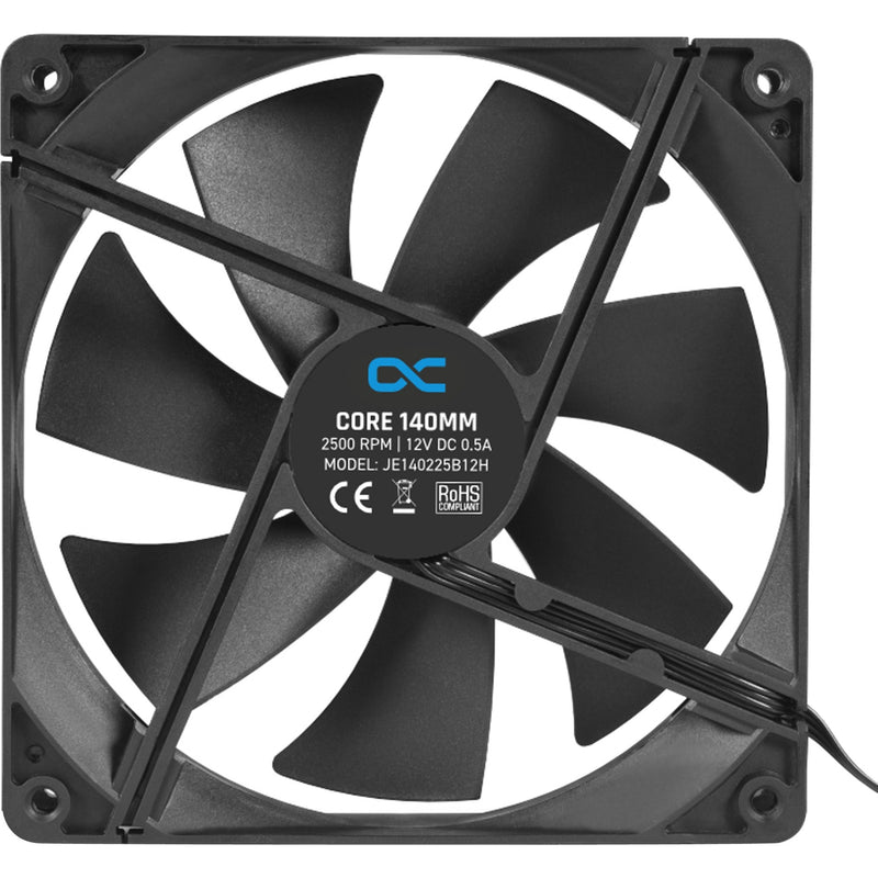 Load image into Gallery viewer, Alphacool core 140mm fan pwm 2500rpm case fan (zwart, 140 x 140 x 25 mm)

