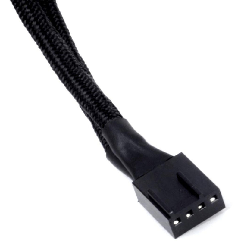 Load image into Gallery viewer, Silverstone sst-cpf01 splitterkabel (zwart, 10 centimeter)
