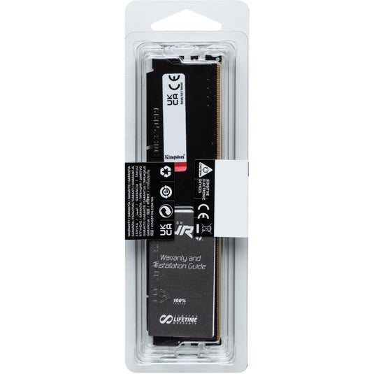 Kingston fury 16 gb ddr5-5600 werkgeheugen (zwart, kf556c40bb-16, beast, xmp)