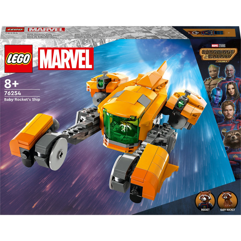 Load image into Gallery viewer, Lego marvel - het schip van baby rocket constructiespeelgoed (76254)
