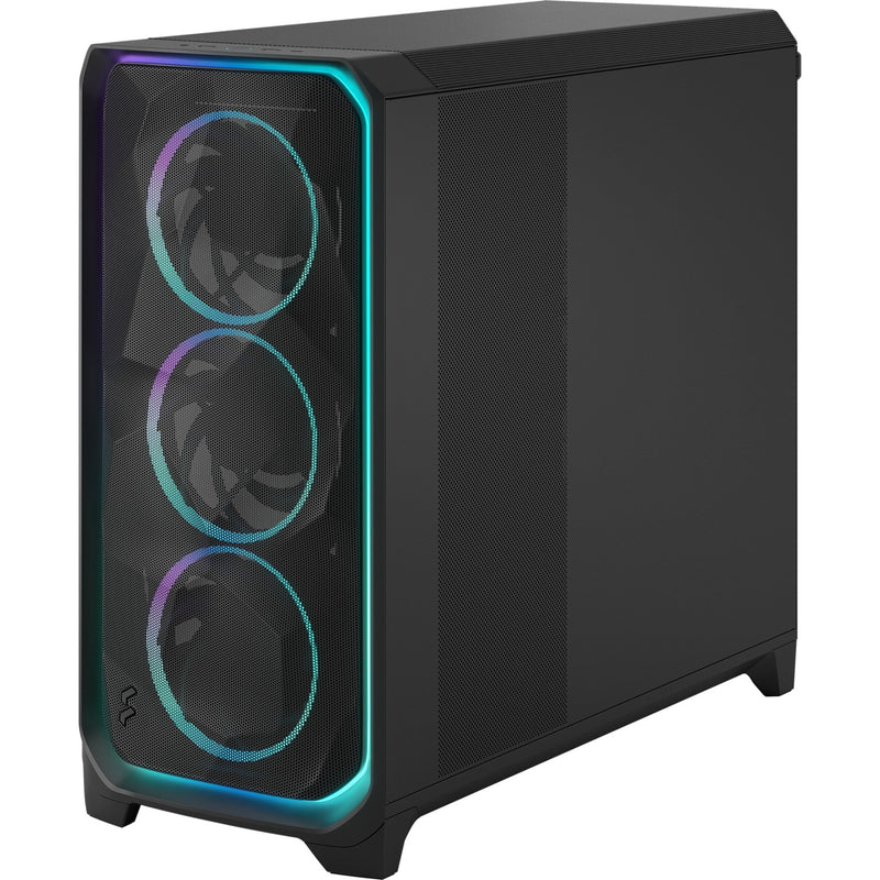 Afbeelding laden in galerijviewer, Fractal design meshify 3 xl ambience pro rgb big tower behuizing (zwart | 2x usb-a | 1x usb-c | rgb | tempered glass)
