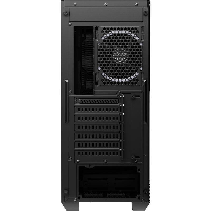 Load image into Gallery viewer, Sharkoon vs8 rgb black midi tower behuizing (zwart | 2x usb-a | 1x usb-c | rgb | tempered glass)
