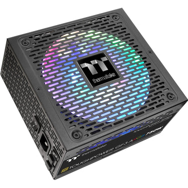 Thermaltake toughpower gf3 argb gen 5 eu modulaire 750 watt voeding (zwart, 4x pcie)