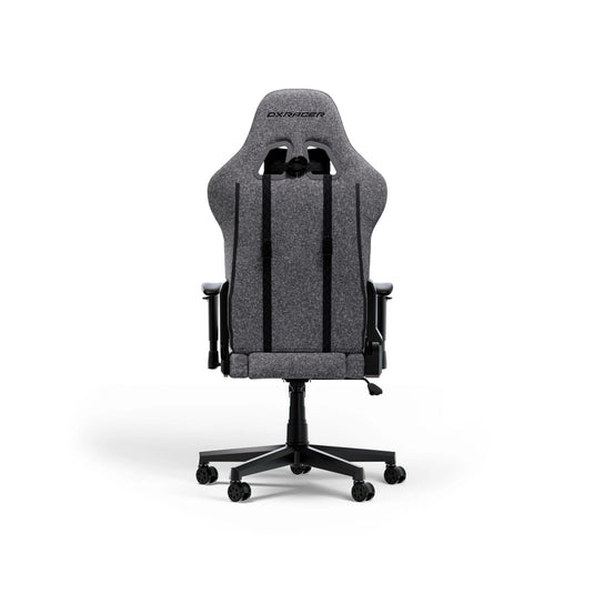 Dxracer prince l grey fabric gamestoel (grijs)