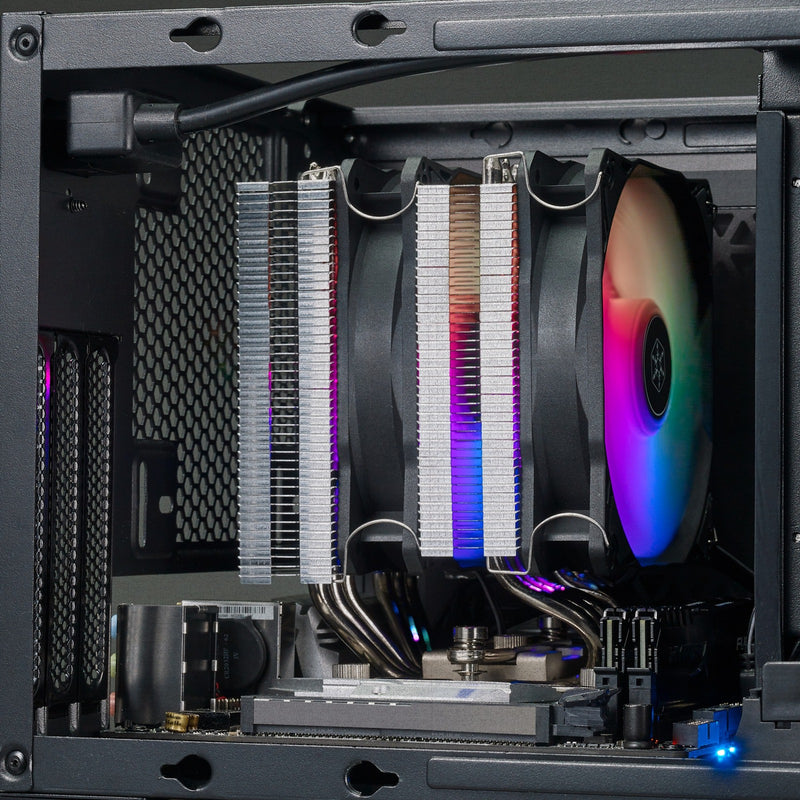 Load image into Gallery viewer, Silverstone sst-hyd120-argb-v2 cpu-koeler
