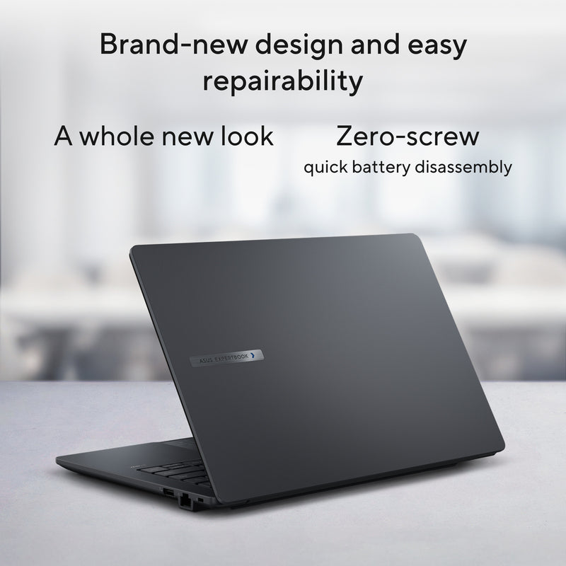 Load image into Gallery viewer, Asus expertbook b1 b1403cva-s63659xa 14 laptop (grijs | core i3-1315u | uhd graphics | 8 gb | 256 gb ssd)

