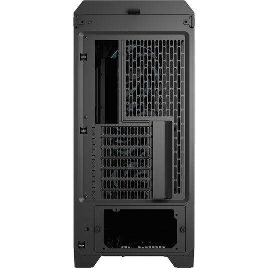 Fractal design meshify 3 ambience pro rgb midi tower behuizing (zwart | 2x usb-a | 1x usb-c | rgb | tempered glass)