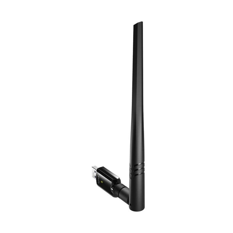 Load image into Gallery viewer, Cudy ac1300 wi-fi high-gain usb wlan adapter (zwart)
