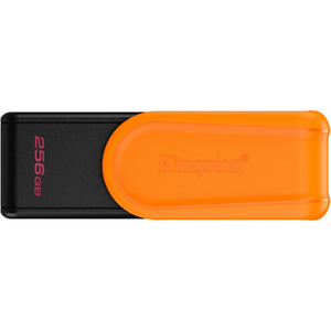 Kingston datatraveler exodia s 256 gb usb-stick (zwart oranje, dtxs 256gb)