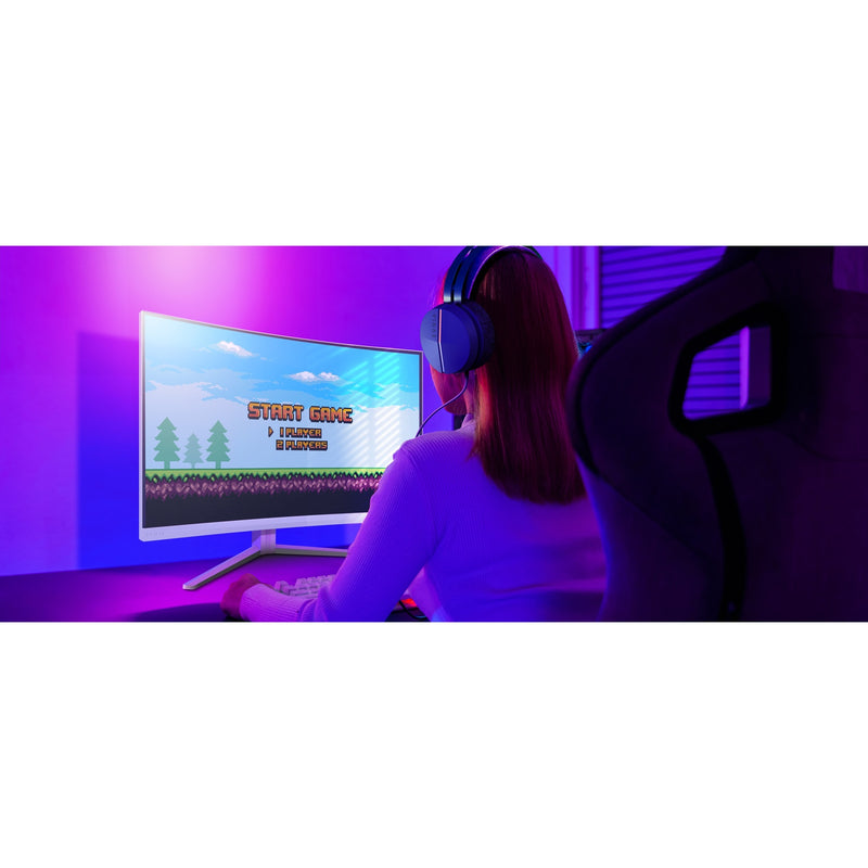Load image into Gallery viewer, Philips evnia 32m2c5501 00 31.5 curved gaming monitor (wit, 2x hdmi, displayport, 180 hz)
