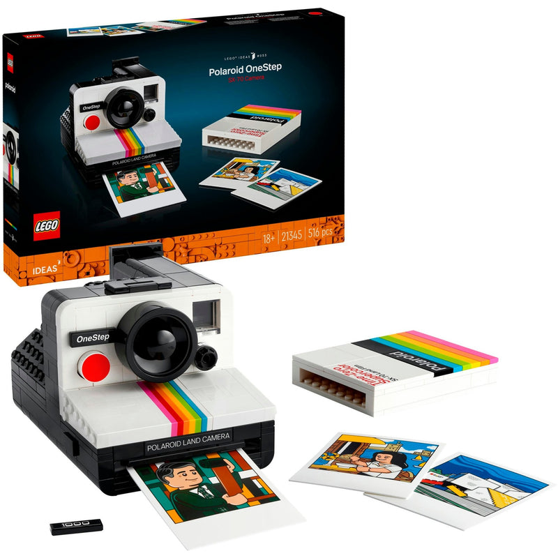 Afbeelding laden in galerijviewer, Lego ideas polaroid onestep sx-70 camera constructiespeelgoed (21345)
