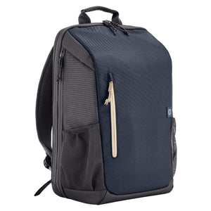 Hp travel 15,6 laptop backpack rugzak (donkerblauw)