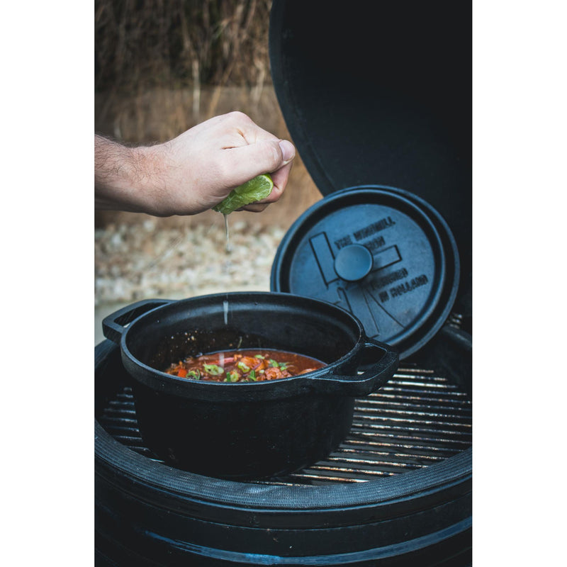 Afbeelding laden in galerijviewer, The windmill bbq pan s bak- braadpan (zwart, ø 20 cm | 2.1 liter)
