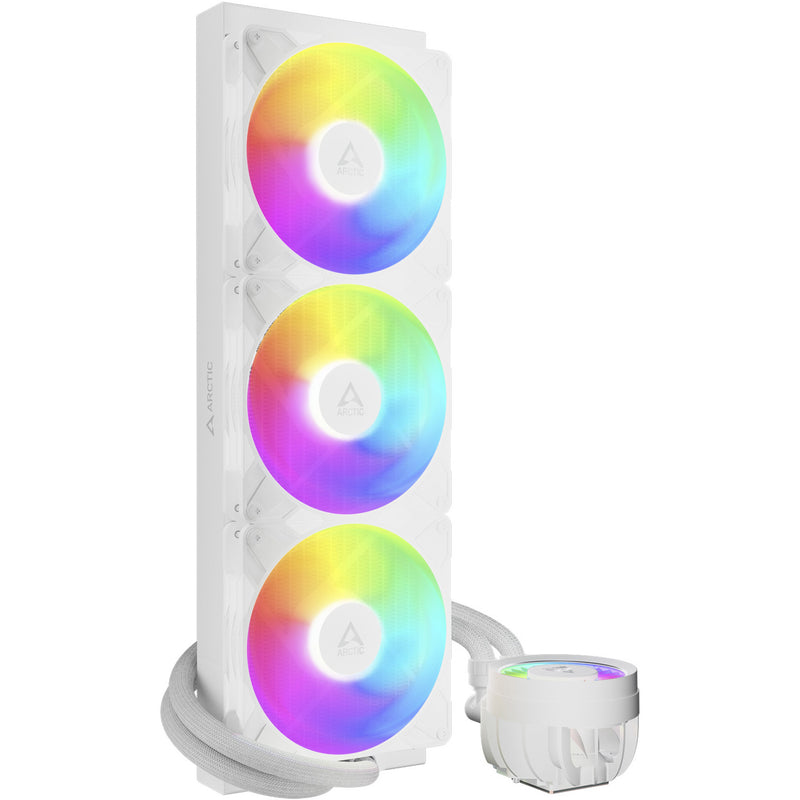 Load image into Gallery viewer, Arctic liquid freezer iii pro 420 a-rgb waterkoeling (wit, 4-pins pwm fan-connector)

