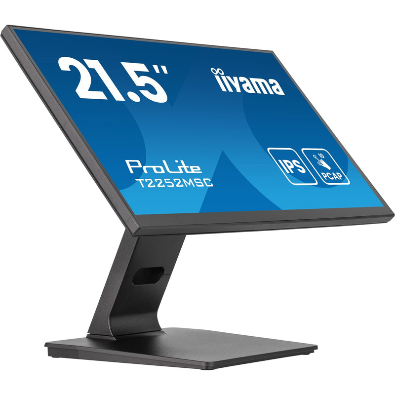 Load image into Gallery viewer, Iiyama prolite t2252msc-b2ag 21.5 touchscreen monitor (zwart, hdmi, displayport, 2x usb-a, usb-b)
